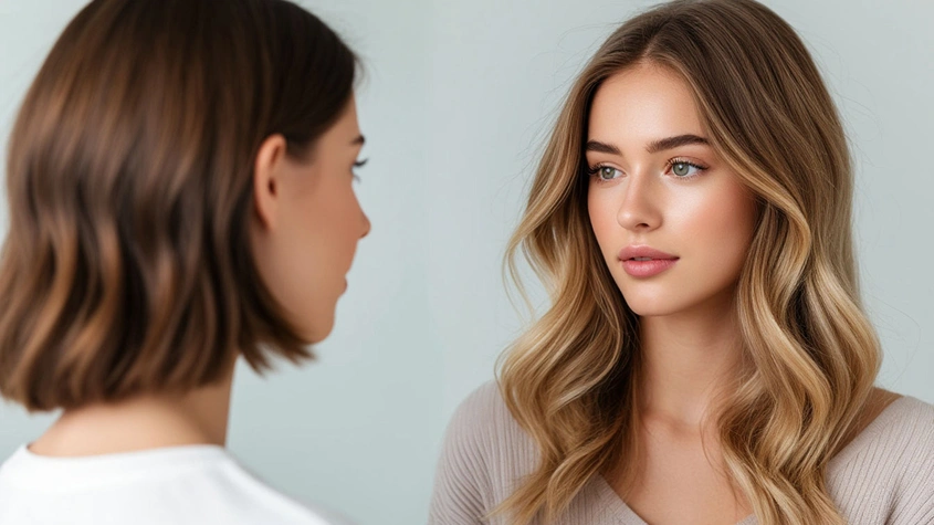 Короткие волосы у женщин – причины не роста волос